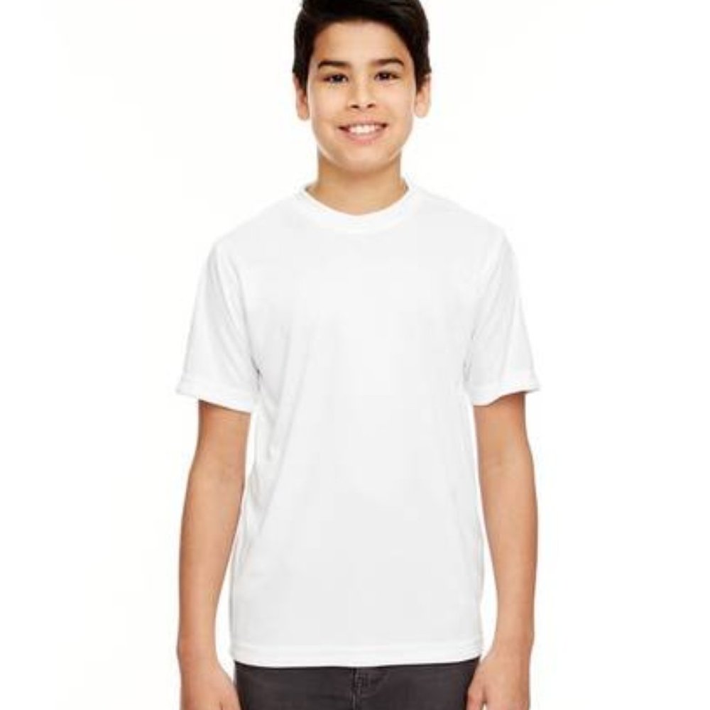 NWT! UltraClub Boy's Cool & Dry Basic Tshirt